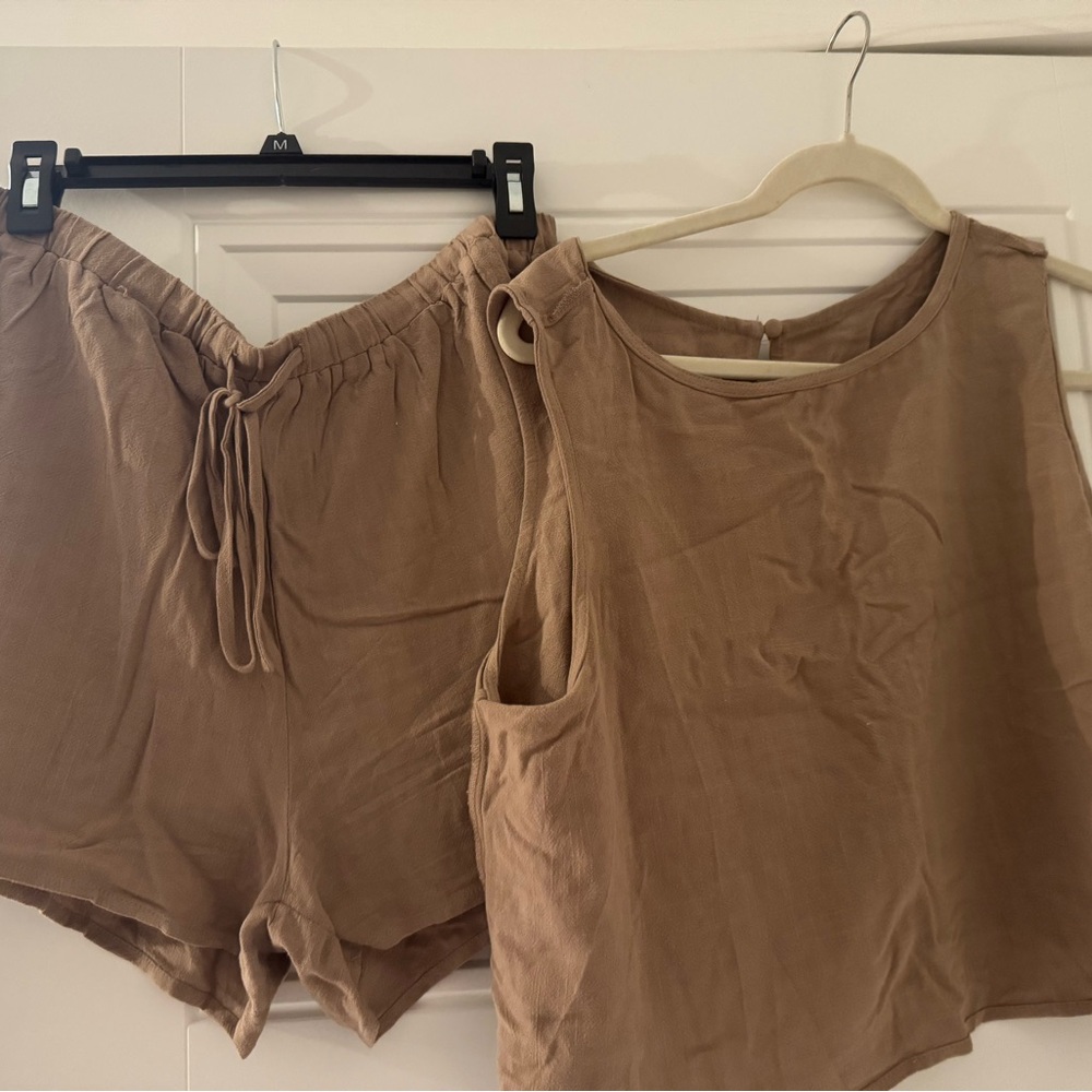 2 piece short set